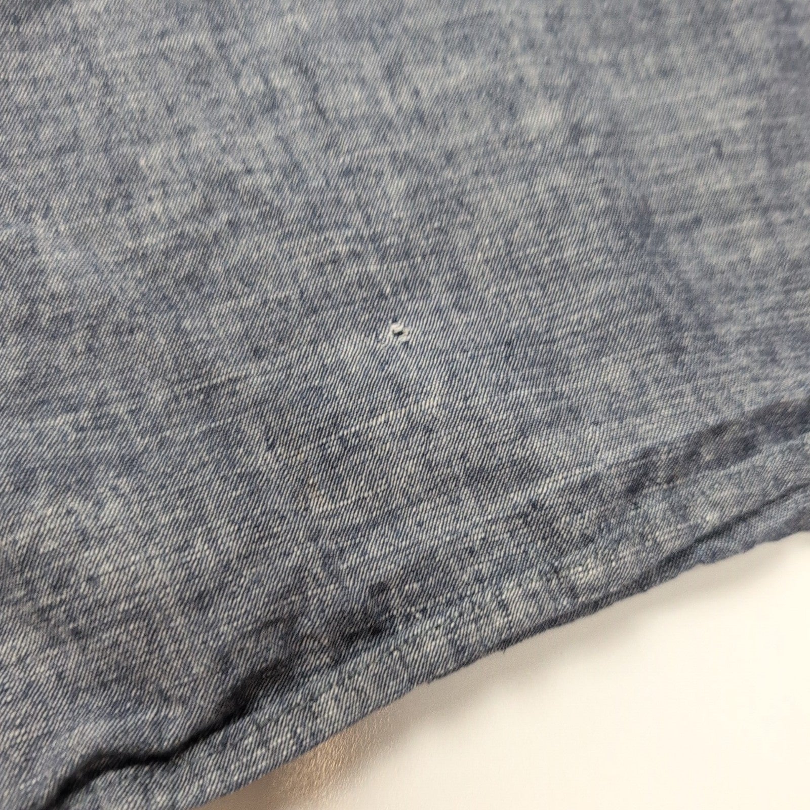 Chemise Patagonia Western XXL Bleu Marine Chanvre Coton Vintage Rare Mch courtes