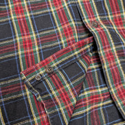 🌲 Chemise L.L. Bean XL-Tall Flanelle Tartan Coton |293S