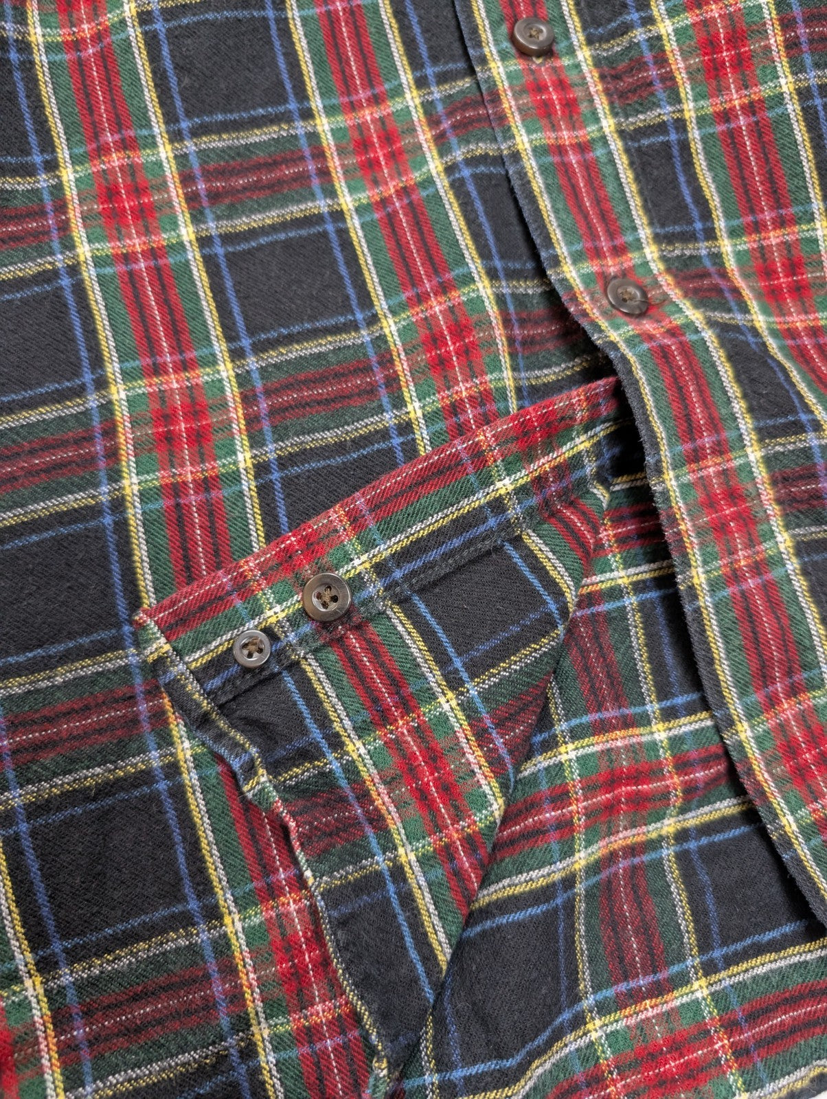 🌲 Chemise L.L. Bean XL-Tall Flanelle Tartan Coton |293S
