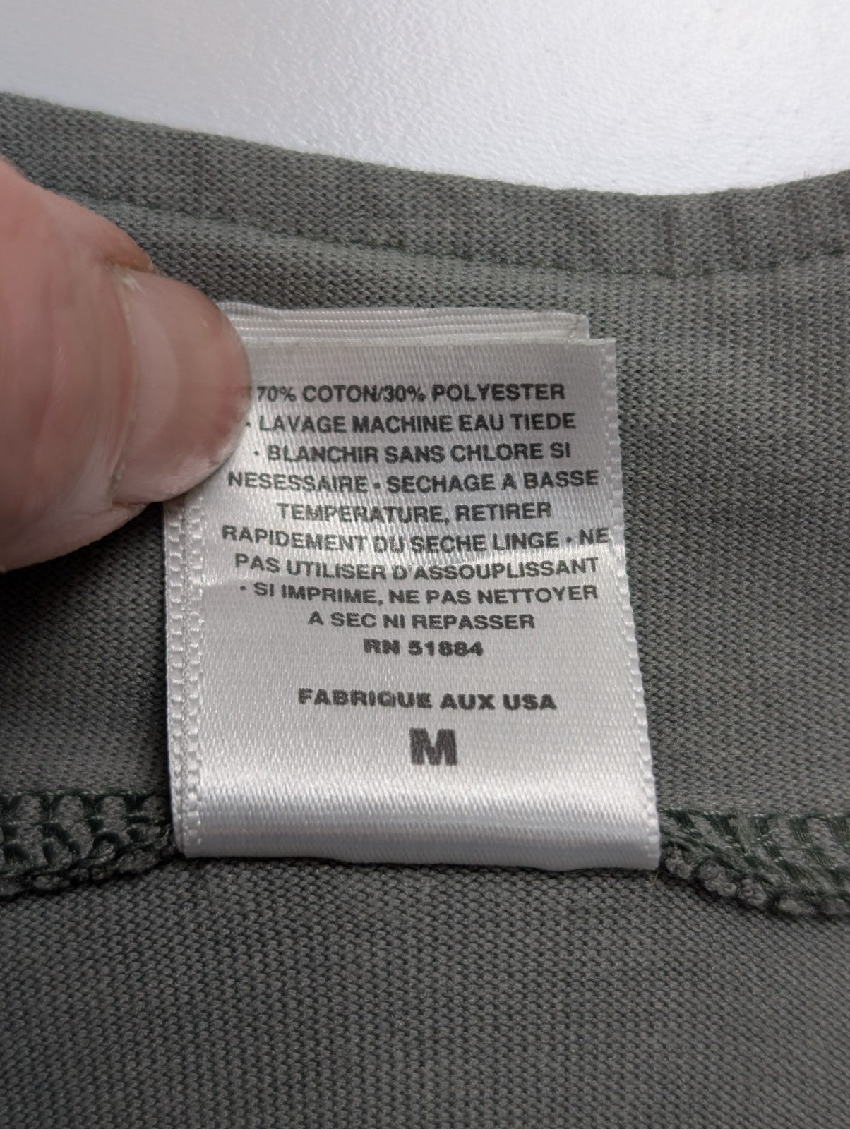 Polo Patagonia Vintage Made in USA Col Zippé Kaki - Taille M - RARE
