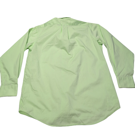 Chemise CHAPS verte uni taille M/L #131e