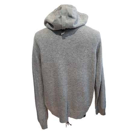 Gilet à capuche Bench gris maille Unisexe Taille L