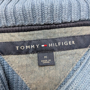 Pull Col Roulé Boutonné Tommy Hilfiger Bleu Ciel - Taille M
