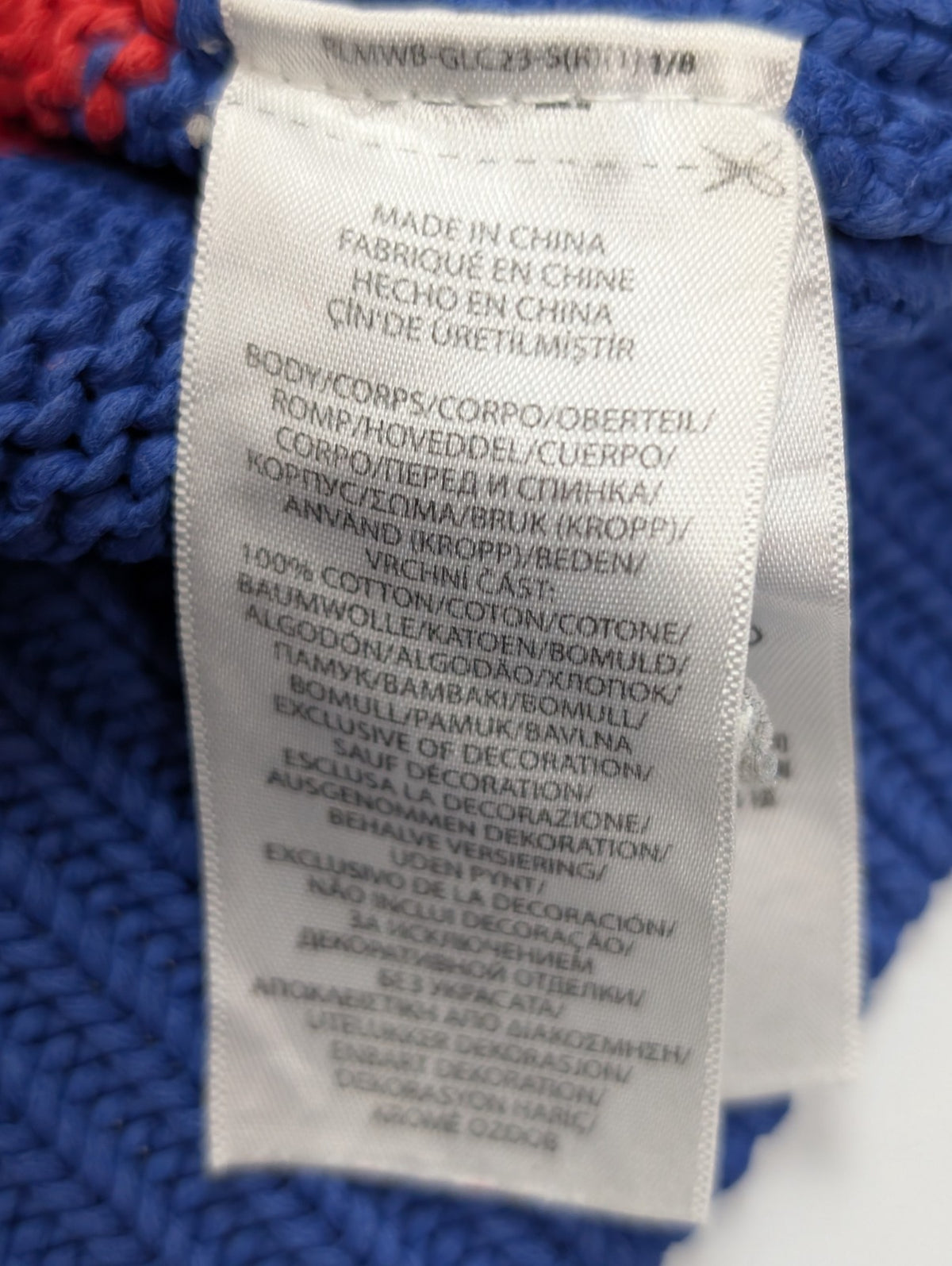 Pull Polo Ralph Lauren Yacht Club L multicolore rayures écusson brodé