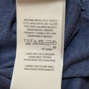 Polo manches courtes Polo Ralph Lauren XL bleu chiné logo orange Pima Soft Touch