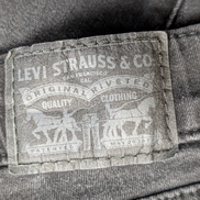 Jean Levi's Femme Noir Classic Bootcut Ultra Stretch W30 L30 T38 Vintage