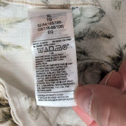 Chemise Hawaïenne Manches Courtes Banana Republic Lin Palmier XL