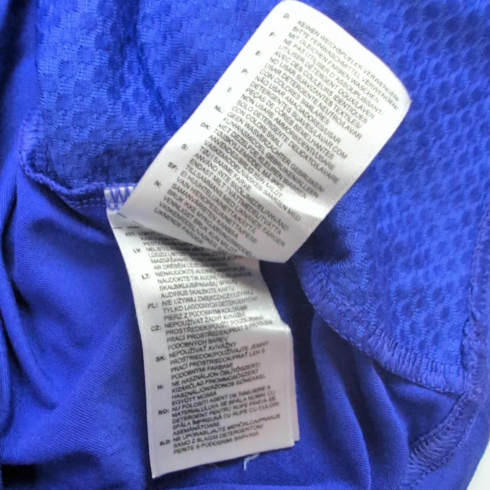 T-shirt Adidas ClimaCool S Violet Sport 92% Polyester 8% Élasthanne