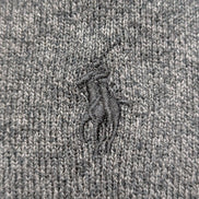 Sweat Polo Ralph Lauren Gris Foncé Logo Noir - Tissu Haute Qualité - Taille L