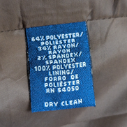 Veste Blazer femme Evan-Picone Marron à Rayures Taille L