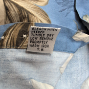 Chemise Hawaïenne Pierre Cardin XXL Coton Made in Korea Vintage Bleu