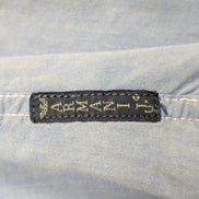 Chemise Armani Jean bleu uni taille M #265m