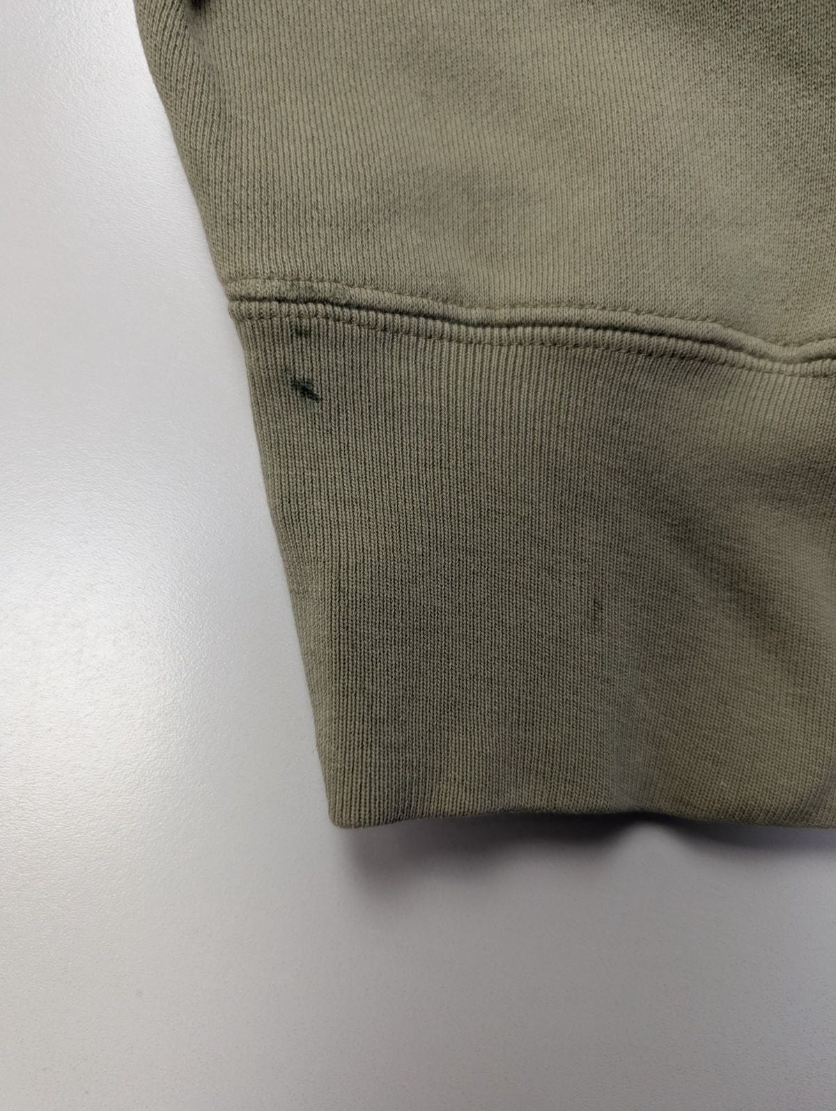 Sweat Polo Ralph Lauren L XL Vert Kaki Logo Cavalier Col Rond Poche Kangourou