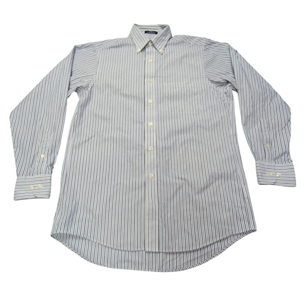 Chemise CHAPS à rayures bleues taille M/L #128e