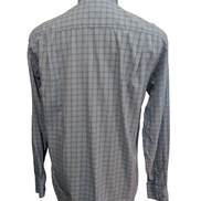 🦈 CHEMISE PAUL & SHARK Yachting Carreau Bleu S TG Homme 100% Coton