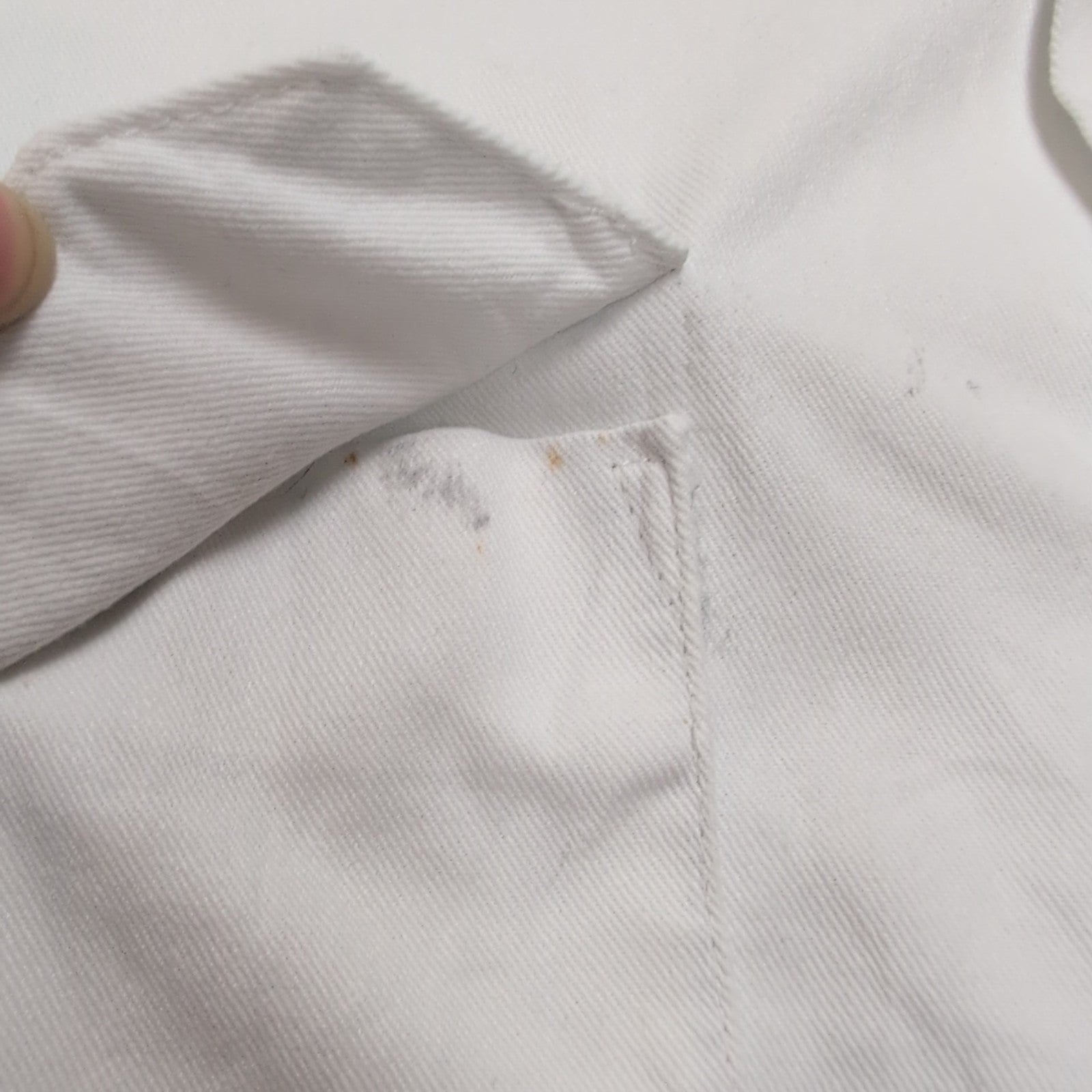 Chemise DICKIES Homme 2XL Blanche Unie Manche Courte 2 Poches