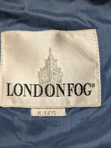 London Fog Manteau Trench Long Fin Léger S Bleu Poussière Capuche | 316BSR