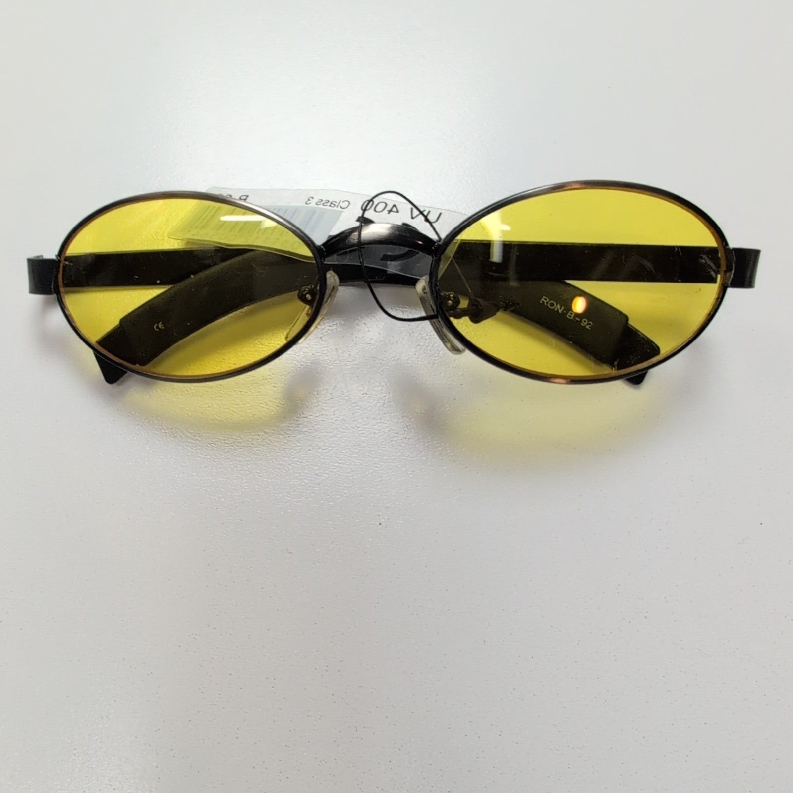 Lunettes de soleil Y2K branche large métal gris brossé robustes 🦾