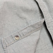 Chemise 2 poches L.L. Bean verte pâle manches courtes taille XL