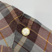 🏔️ Chemise COLUMBIA Taille L Flanelle Outdoor Carreaux Marron 2 poches