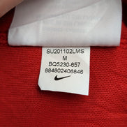 T-shirt Manches Longues Nike Dri-Fit BSM LACROSSE Rouge - Taille M