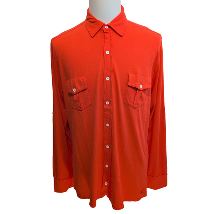 Chemise Les Garçons Faciles XXL Jersey Coton Rouge Neuve Sans Étiquette