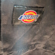 Chemise Dickies noire unie manches courtes taille L  brodée homme