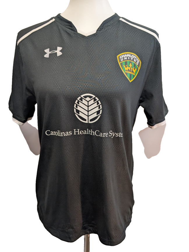 T-shirt de Sport Under Armour Charlotte United Femme Noir Taille XL