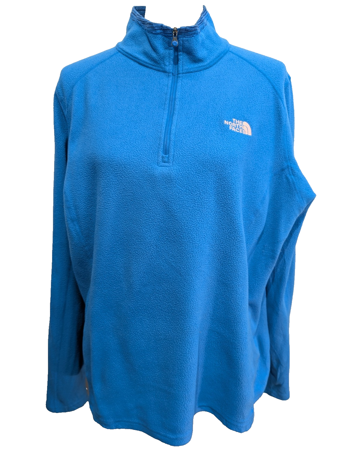 Pull Polaire Femme Bleu Ciel The North Face Col Zippé - Taille XXL