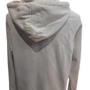 The North Face Sweat à Capuche Blanc - Logo Noir Frontal - Taille M Femme
