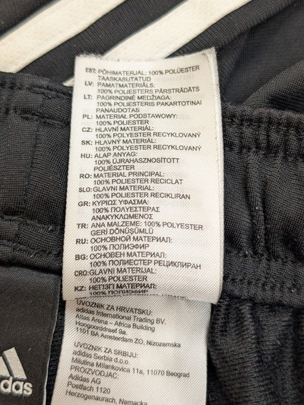 Pantalon de Jogging ADIDAS Noir 3 Bandes - Taille S - Très Bon État