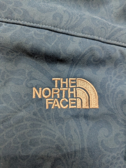 Veste femme THE NORTH FACE Apex Bleu Pétrole Motif Fleuri - Taille M