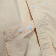 Chemise Chaps jaune pastel avec poche et logo manches courtes coton taille L