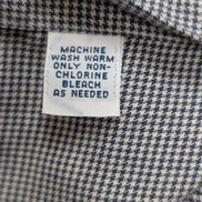 Chemise Ralph Lauren Yarmouth Pied-de-Poule Bleu Marine et Blanc - Taille XL