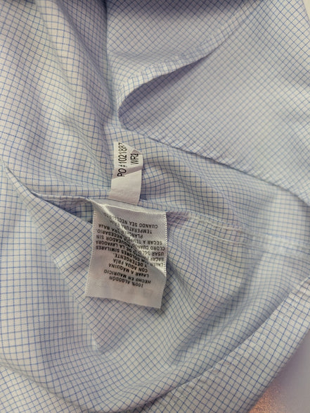 Chemoise Nautica bleu petits carreaux taille XXL #131msch