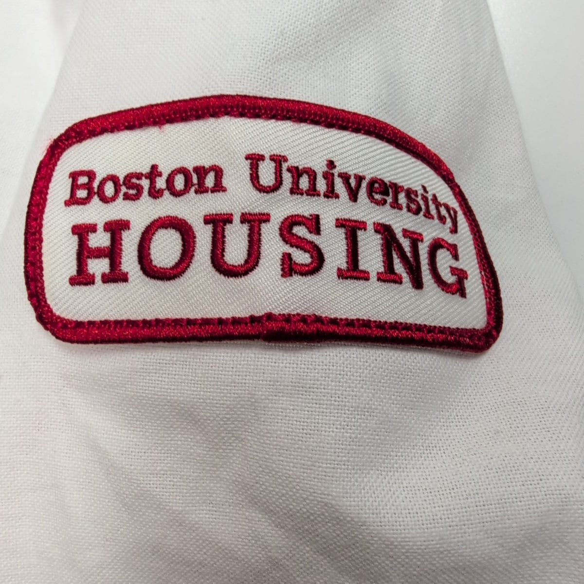 Dickies Chemise Blanche Manches Courtes Boston University Homme M L