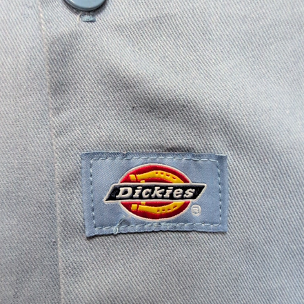 Chemise Dickies manches courtes L Bleu Clair uni Workwear USA Poches