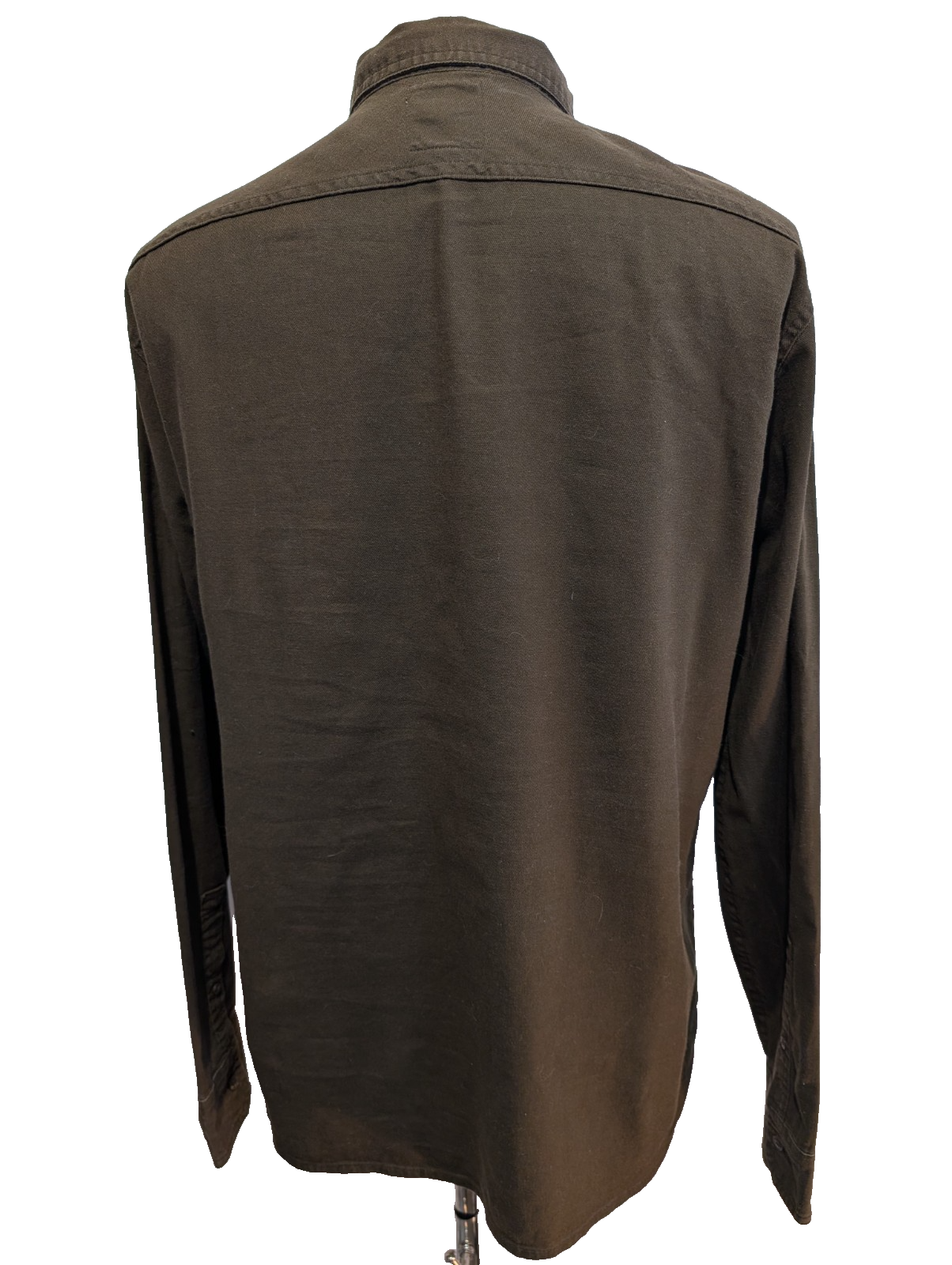 Chemise LEVI'S Marron Coton Stretch Manches Longues - Taille L
