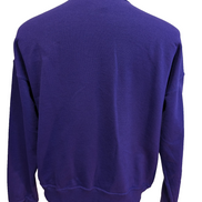 Sweat Champion Grand Logo Sérigraphié Violet Taille M