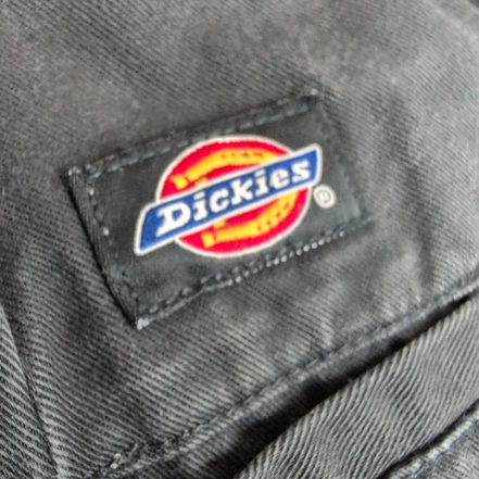 Short Dickies Cargo Noir Homme W40 Multi Poches Coupe Droite