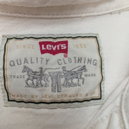 Chemise Levi's Red Tab vintage blanc 2XL denim 2 poches rare manches longues