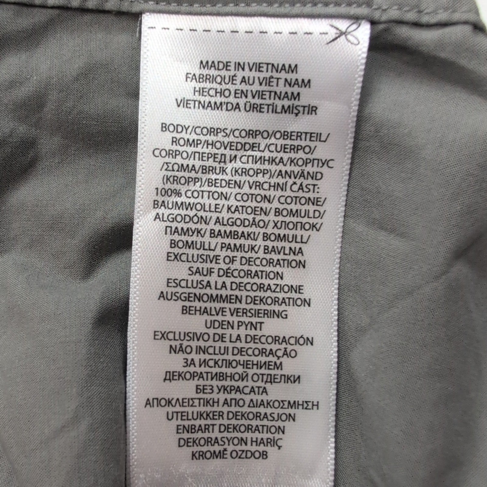 Chemise Ralph Lauren S Grise Classic Fit Coton Stretch Logo Bleu Marine