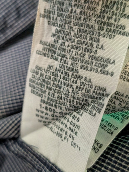 Chemise Dockers petits carreaux taille M #169msch