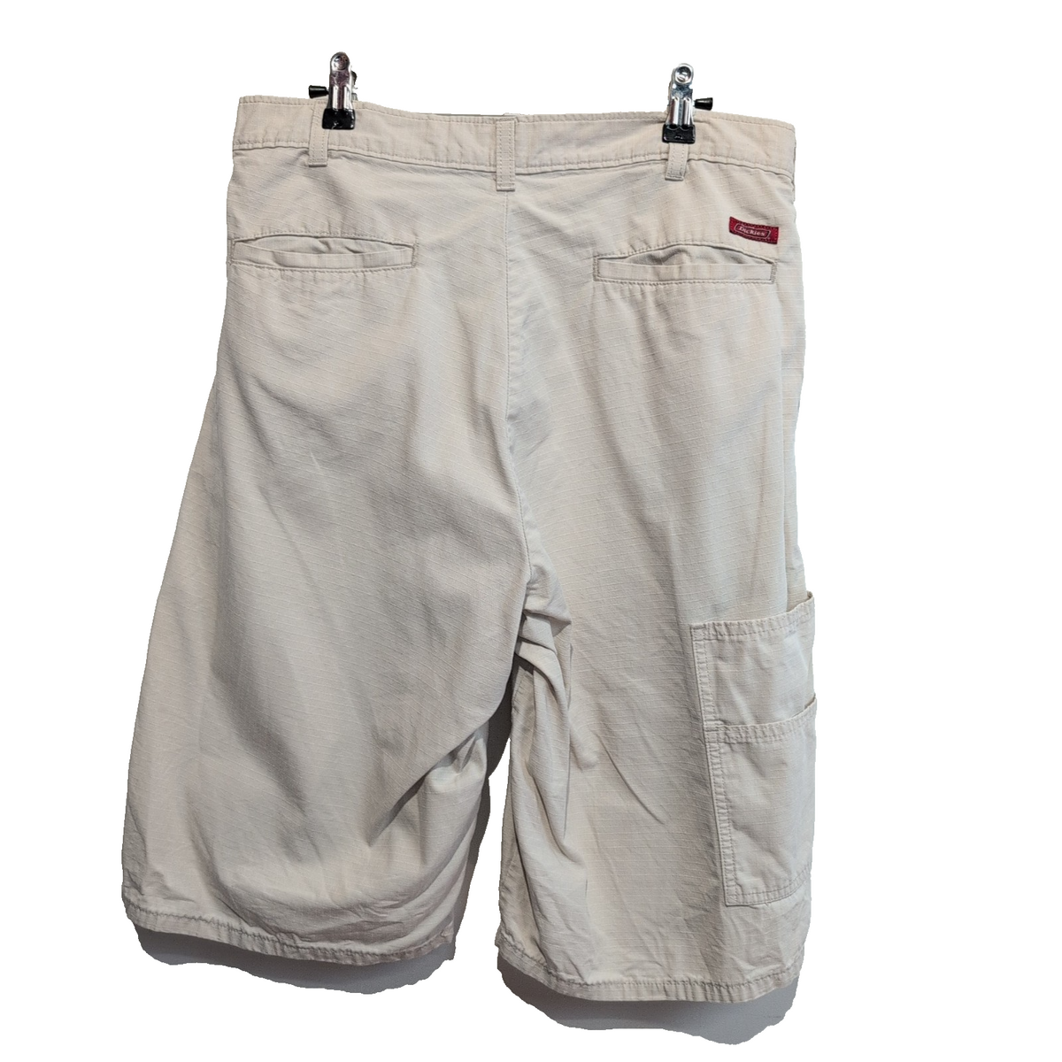 Short Dickies Workwear Crème Homme W32 Ripstop Coupe Droite Très Bon État