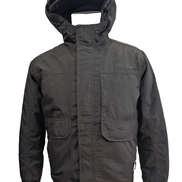 The North Face Doudoune Capuche Noire Plumes Junior XL Hiver