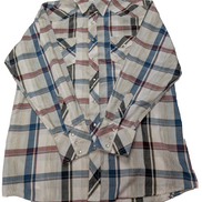 Chemise Corral West Ranch Wear cow-boy western à carreaux taille L