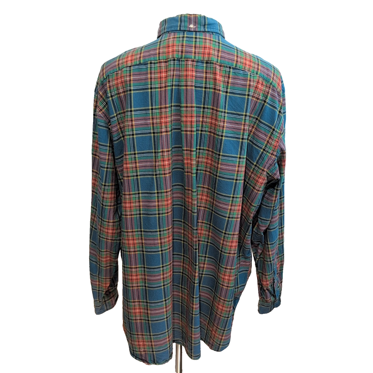Chemise Ralph Lauren 2XB 3XL Carreaux Multicolore Poche Inde manches longues