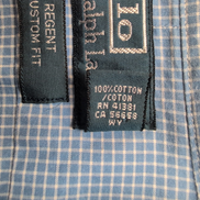 Chemise  Polo Ralph Lauren Regent M Bleu  Carreaux Custom Fit Col Classique