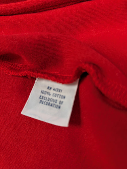 Veste zippée Polo Ralph Lauren M rouge noir Big Pony logo doré n°8