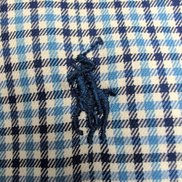 Chemise Ralph Lauren XL XXL Oxford Classic Fit Shirt Button Down Carreaux Bleu